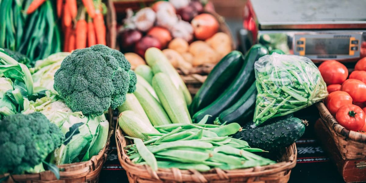 Marché : Fruit et légumes