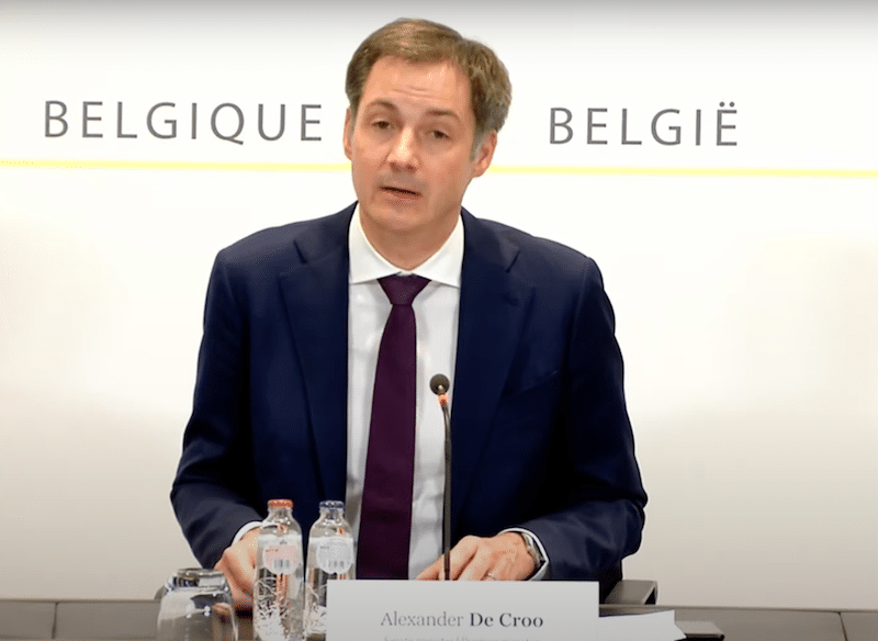 Belgique confine