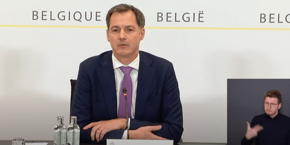 Belgique Alexander De Croo