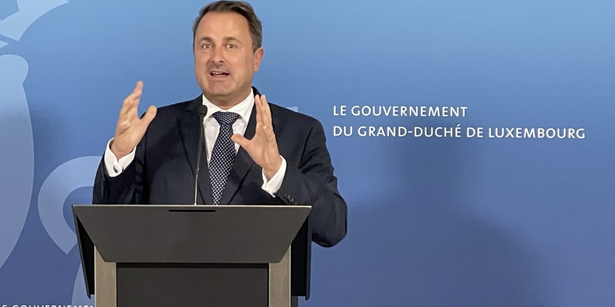 Xavier Bettel espère une tripartite « sans tabous ».