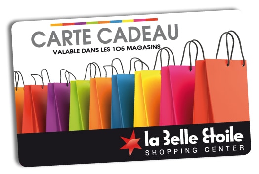 La Belle Etoile shopping Center vous offre de remporter une carte cadeau d’une valeur de 150 € !