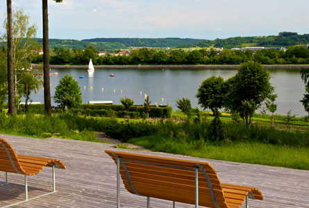 Lac de Losheim am See en Allemagne