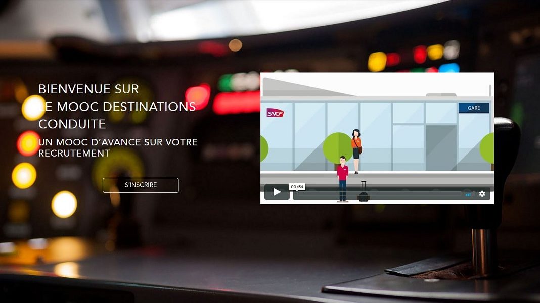la SNCF lance un MOOC pour devenir conducteur de train