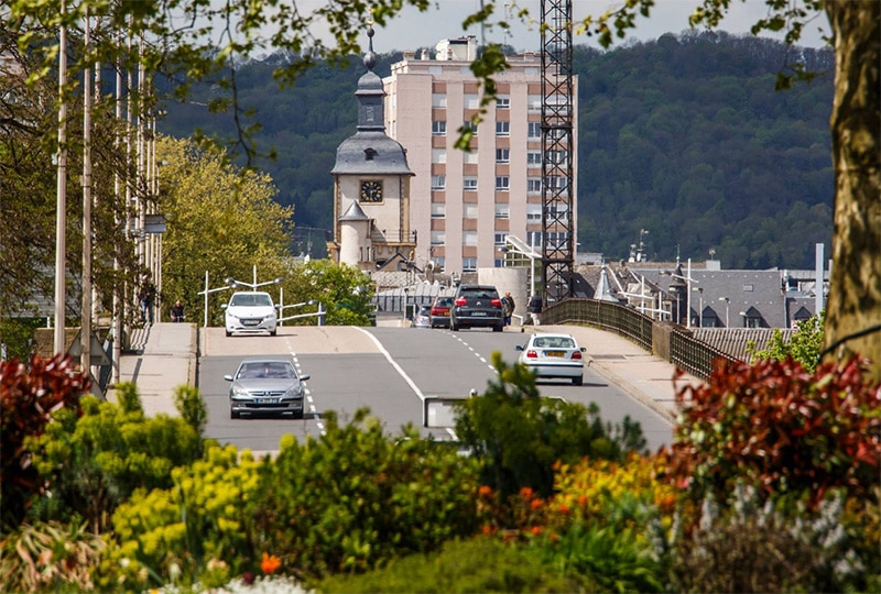 Des travaux à Thionville perturbent la circulation des frontaliers sur le Pont des Alliers et sur le boulevard Schuman