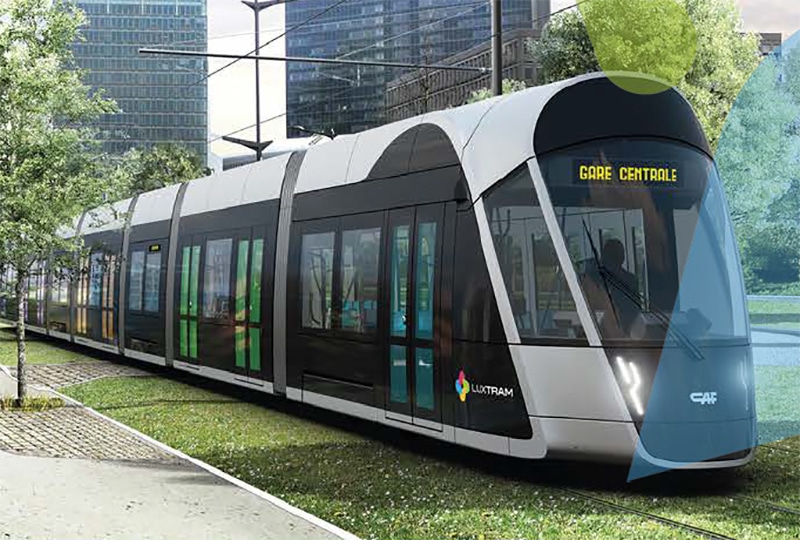 Extensions du réseau du tram pour 2021 au Luxembourg